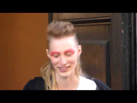 Models Julia Nobis, Kiki Willems, Ross Abels etc @ Max Mara show Milan Fashion Week september 2015