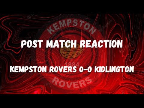 POST MATCH | Rovers 0-0 Kidlington