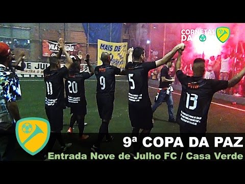 Torcida Nove de Julho I Final 9ª Copa da Paz 2016