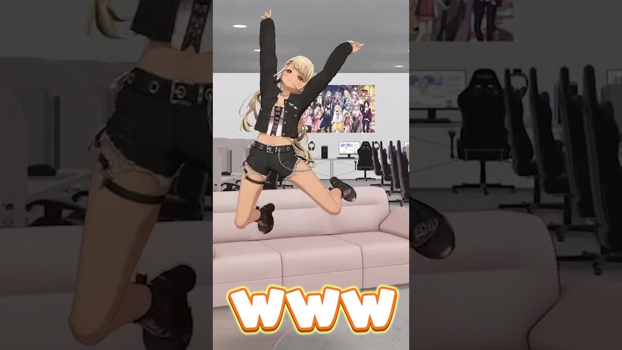 はしゃぎすぎて怪我をしてお蔵になってしまったShortsがあるきゅーちゃん【ぶいすぽっ！神成きゅぴ切り抜き】 #神成きゅぴ  #ぶいすぽ  #shorts