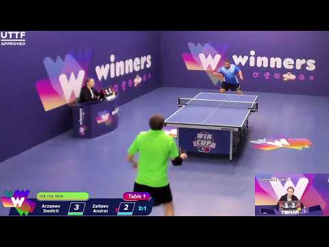 WINners CUP table 1 02.11 Arzanov Dmitrii - Zaitsev Andrei   21:30