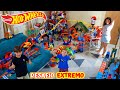 HOT WHEELS CITY Desafio Extremo De Natal Extreme Christmas Challenge Família Fafafran