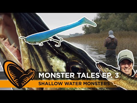 Monster Tales Episode 3 - Casting for Monster Pike in the shallow