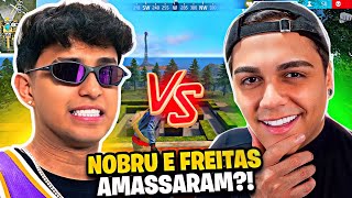 FREITAS VIROU 100% EMULADOR?! QUEM JOGOU MAIS, FREITAS OU NOBRU? QUEM FEZ MAIS ABATES? React