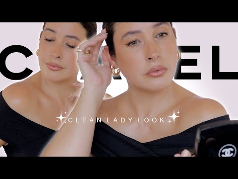 CHANEL CLEAN GIRL MAKEUP LOOK ✨ O CLEAN CHANEL LADY LOOK