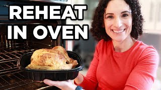 How to Reheat Rotisserie Chicken in the Oven Without Drying It Out | How to Cook by MOMables