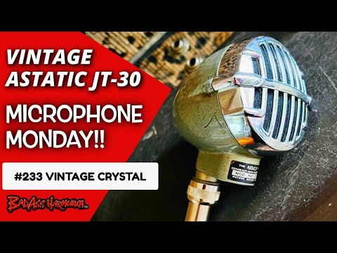 Best Blues Harmonica Microphones | Astatic JT30 Classic Vintage Bullet Mic - Microphone Monday 233