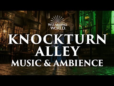 Knockturn Alley | Harry Potter Music & Ambience - Chilling Music with Spooky Ambience and Rainstorms