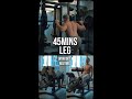 45分鐘新手腿部增肌訓練流程 Leg Workout | Kenneth Kung