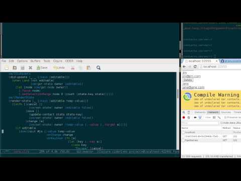 Reactive Web Applications in Clojure (Part 4.4: Persisting changes to the server)