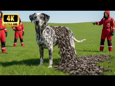 Puppy Rescued from a Giant Rat Swarm by a Heroic Rescue Team