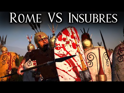 Rome VS Insubres ⚔️ 1.3.1  DeI Online Battles - Total War Rome 2 - Ep.42