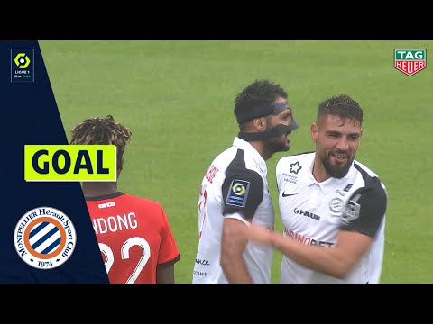 Goal Andy DELORT (50' - MONTPELLIER HÉRAULT SC) DIJON FCO - MONTPELLIER HÉRAULT SC (2-2) 20/21