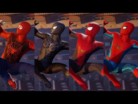 Spider-Man PC - Peter Crafts All of His Movie Suits