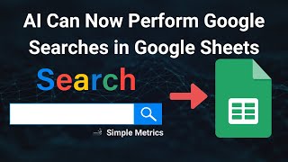 Download the video "Gemini AI performs Google Searches in Google Sheets - AI for Google Sheets Tutorial"