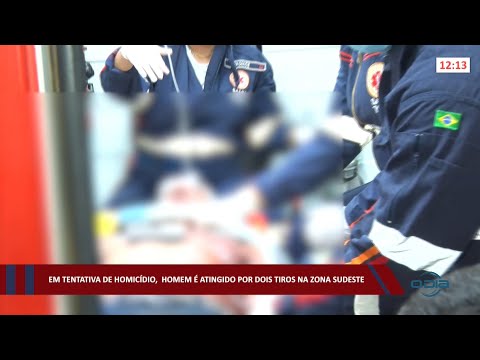 Em tentativa de homicídio, homem é atingido por dois tiros na zona sudeste 01 03 2022