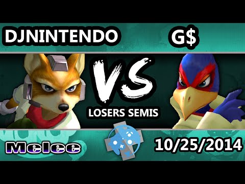 Smash League: NY - G$ (Falco) Vs. CTRL | DJ Nintendo (Fox) SSBM Losers Semis - Melee