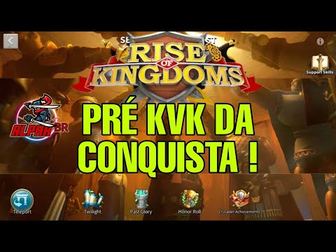 RISE OF KINGDOMS - PRÉ KVK HINO HERÓICO - COMECE BEM O EVENTO !