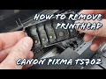 How To Replace Printhead On Canon Pixma TS702 TS702a Printer