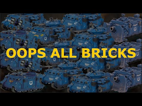 I Built An Army Only Using The Rhino Chassis [Warhammer 40,000 / 40k / Space Marines / 10th Edition]