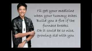 Daniel Padilla - Grow old with you w/ lyrics (Full