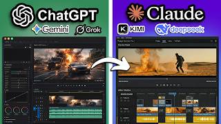 10 AIs WORK TOGETHER To Make a Video Editor From Scratch