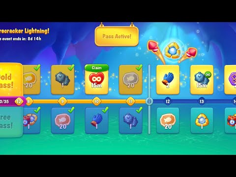 @Fishdom Atlantis Cup Stage 79 - 80. 🧨⚡Level 11 🔓