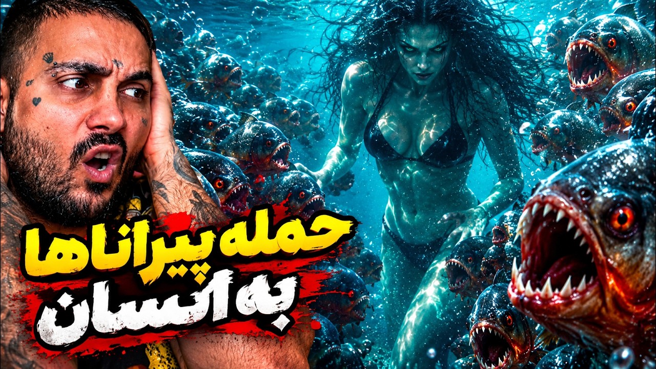How To Survive Piranha | خطرناک ترین ماهی دنیا,پیرانا