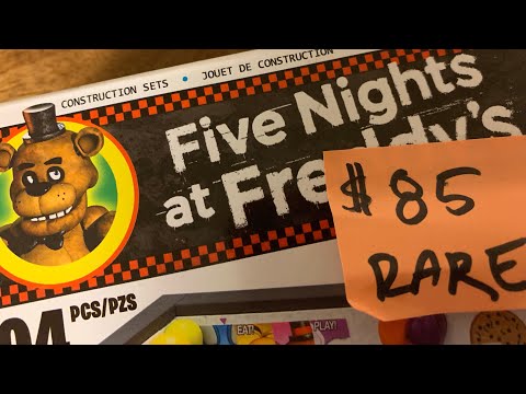 I bought a RARE Five Nights At Freddy’s McFarlane set from 2017 at a Toy Expo…