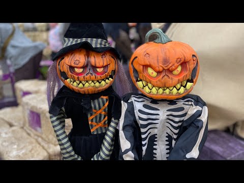 Pumpkin Twins 2022 Animatronic In-Store Demo at The Home Depot