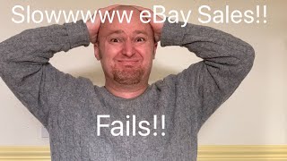 Slowwww eBay Sales & Some Fails as a UK Reseller!!