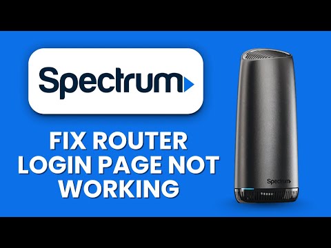 Charter Spectrum Login Page Not Loading Try This