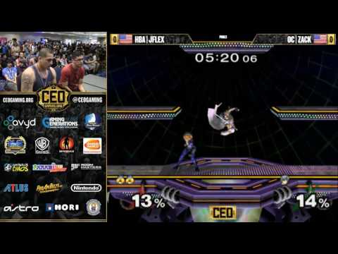 CEO2016 - OC | Zack vs JFlex  - Melee Pools