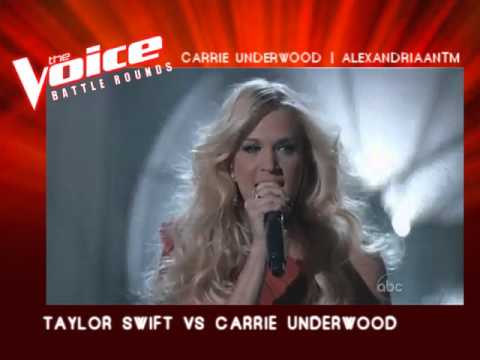 The Voice Of ATRL - Battle Rounds - Taylor Swift VS Carrie Underwood