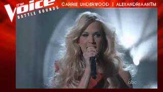 The Voice Of ATRL - Battle Rounds - Taylor Swift VS Carrie Underwood
