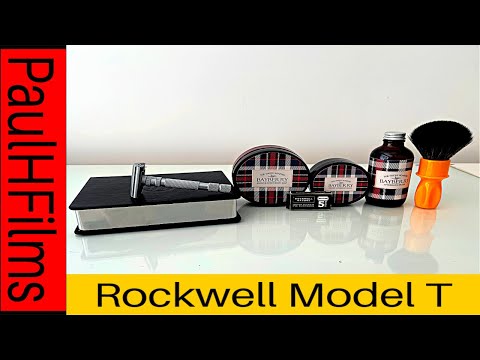 Rockwell Model T Adjustable DE Razor | The Sudsy Soapery Bayberry Shaving Soap