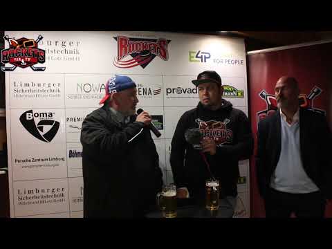 Rockets Fan TV - Pressekonferenz Spiel gegen  Ratinger Ice Aliens 06102019