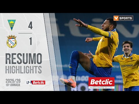 Resumo: Estoril 4-1 Alverca (Liga 25/26 #16)