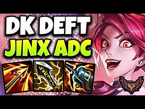 Jinx vs Twitch ADC [ DK Deft ] Korea Grandmaster Patch 13.5 ✅