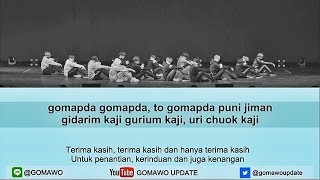 Download lagu Easy Lyric SEVENTEEN - THANKS by GOMAWO [Indo Sub] mp3
