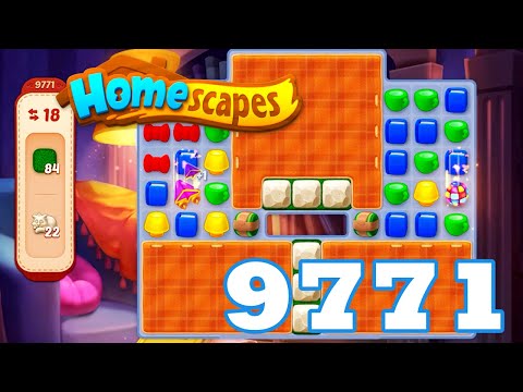 Homescapes Level 9771 HD 3 - match puzzle game | Gameplay Walkthrough | android | GameGo Game | IOS