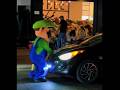 Super Mario seductive dance on the car #supermario #funny #darkmemes #darkhumor  #funnyshorts