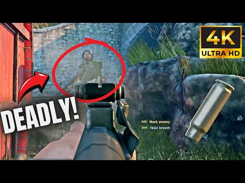 Enlisted: Defending Steel Mill North - Germany V.S. USA. WW2 Era Gameplay (4K)