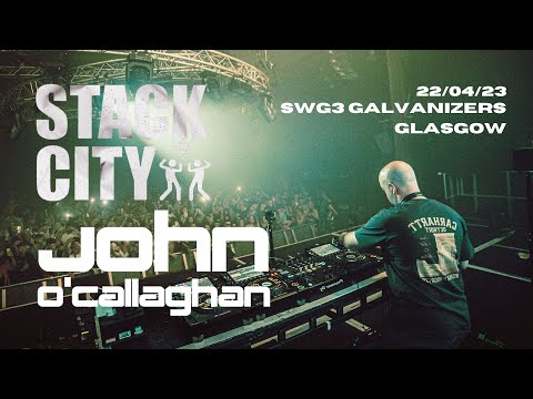 John O'Callaghan | Stack City Raves at SWG3 Galvanizers | 22/04/23 (4K DJ Set)