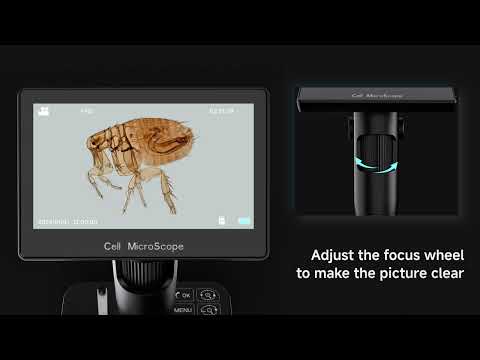Caupureye MS03 Digital Microscope for Adults and Kids