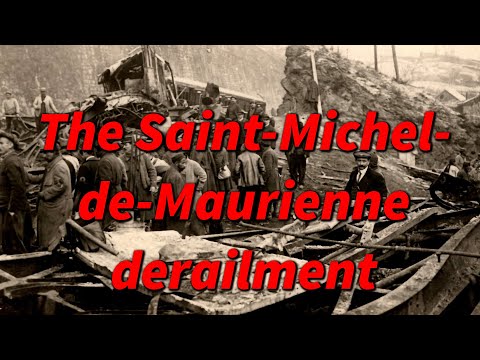 PIOR ACIDENTE FERROVIÁRIO causado por negligência 🚂 Descarrilamento de Saint-Michel-de-Maurienne 🚂 História no escuro