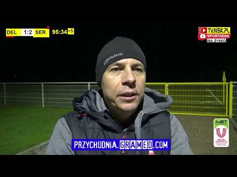 tv.nsk.pl [Tr. Łukasz Stasiuk] KS Delta Warszawa - KS Sokół Serock 1:2 (0:2) 2022-10-04 1/8 PP MZPN