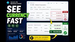 FINALLY! Business Central Shows Currency Symbols Properly