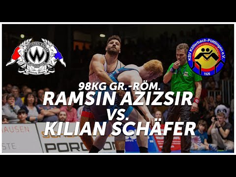 RINGEN - DMM FINALE (Rückkampf)  - 98kg GR Ramsin Azizsir vs. Kilian Markus Schäfer
