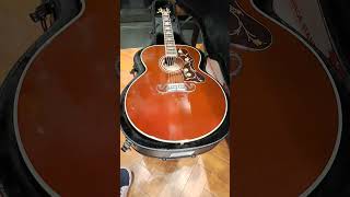 Video thumbnail for Gibson SJ-200 Standard - Wine Red.     #gibsonguitars #youtubeshort #musician by Darwin Olaivar